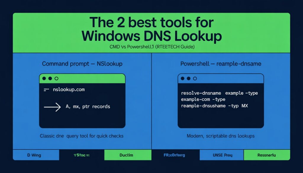 Windows DNS Lookup