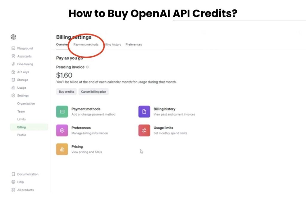 How to Buy OpenAI API Credits