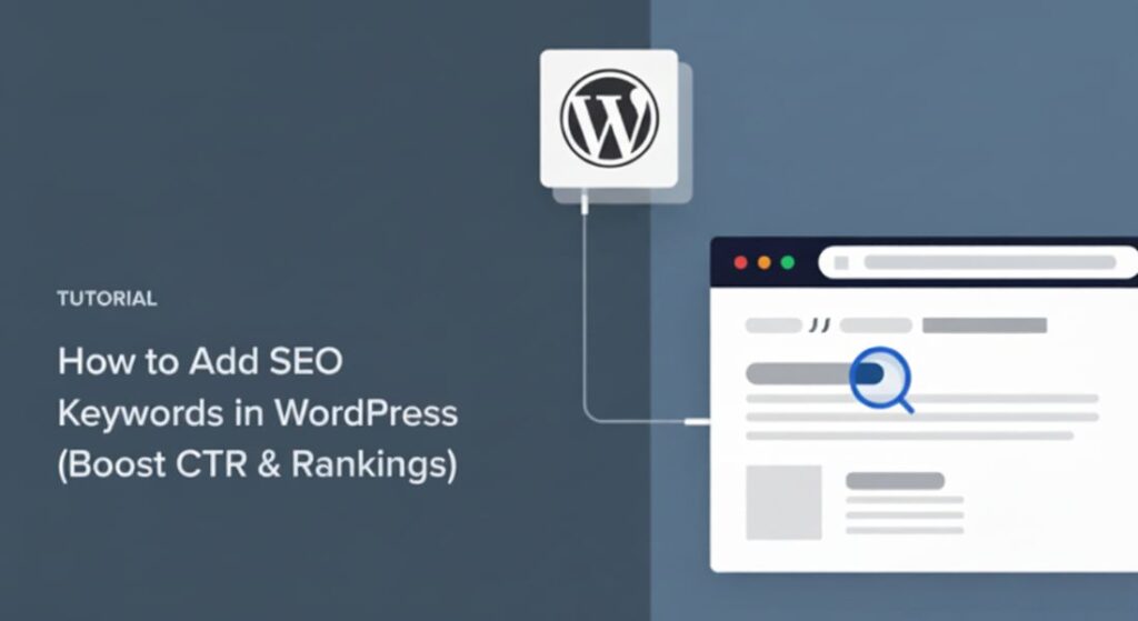 Add SEO Keywords in WordPress