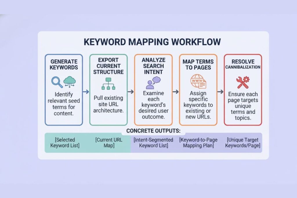 Keyword Mapping 