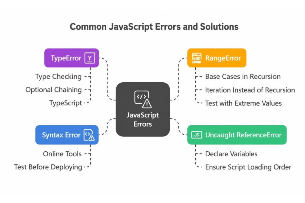 Javascript Errors & Solutions 